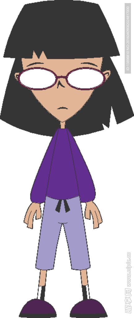 动画女孩