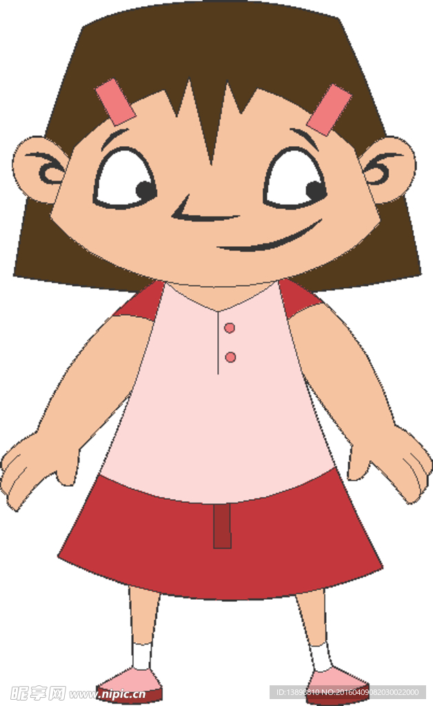 动画女孩