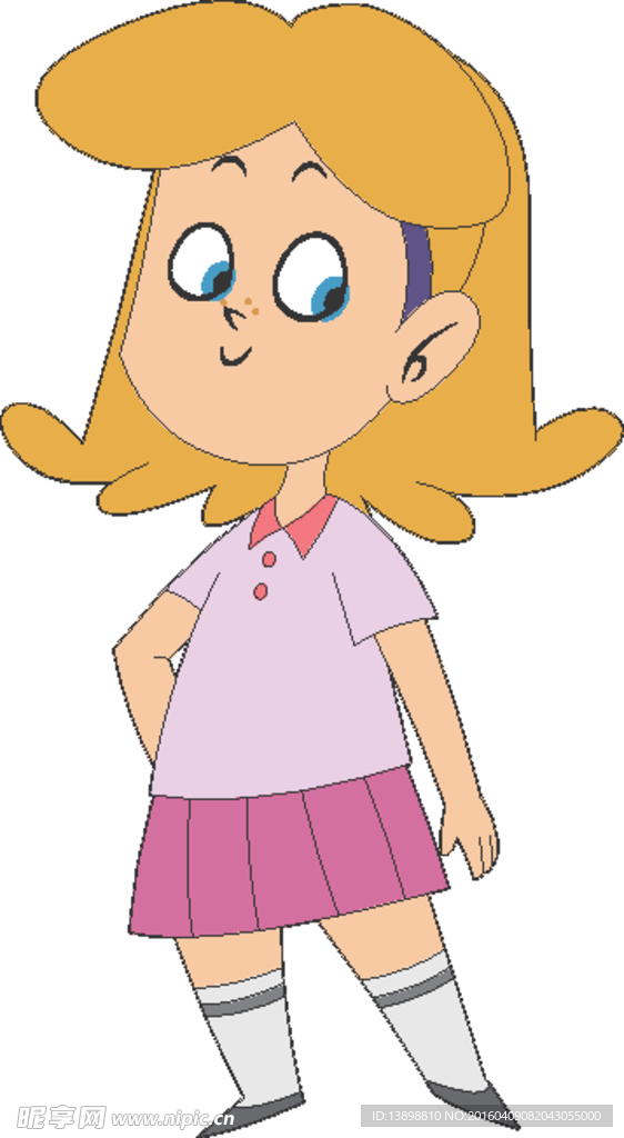 动画女孩