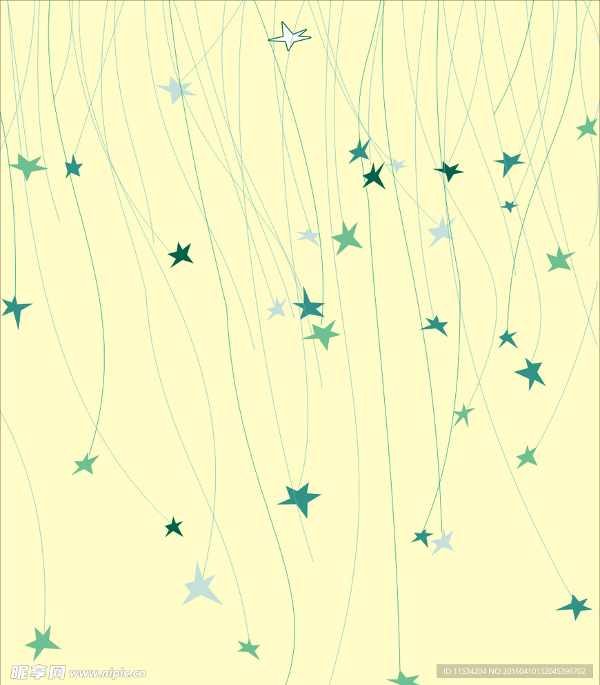 星星 绿色