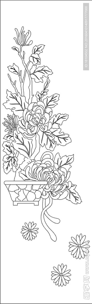 设计门 门板花 花纹 欧式花