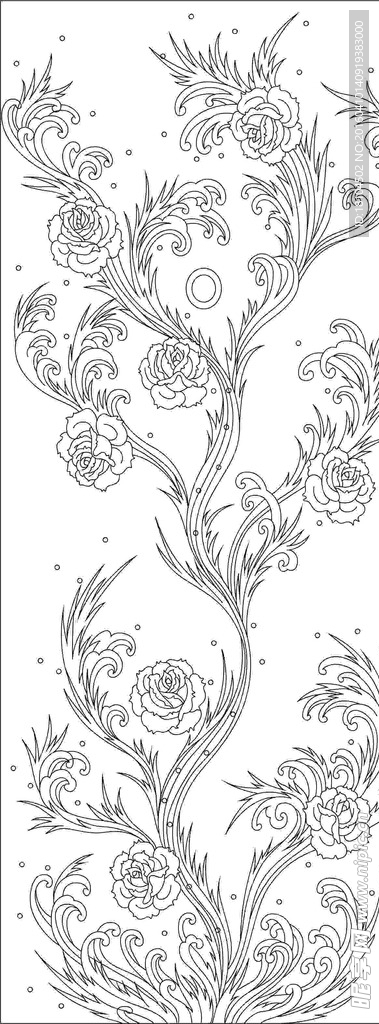设计门 门板花 花纹 欧式花