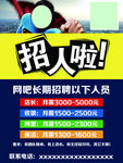 网吧招聘海报