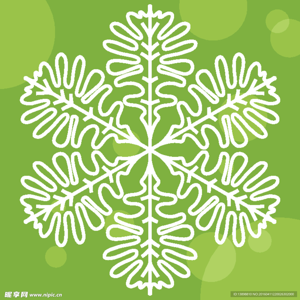 雪花背景
