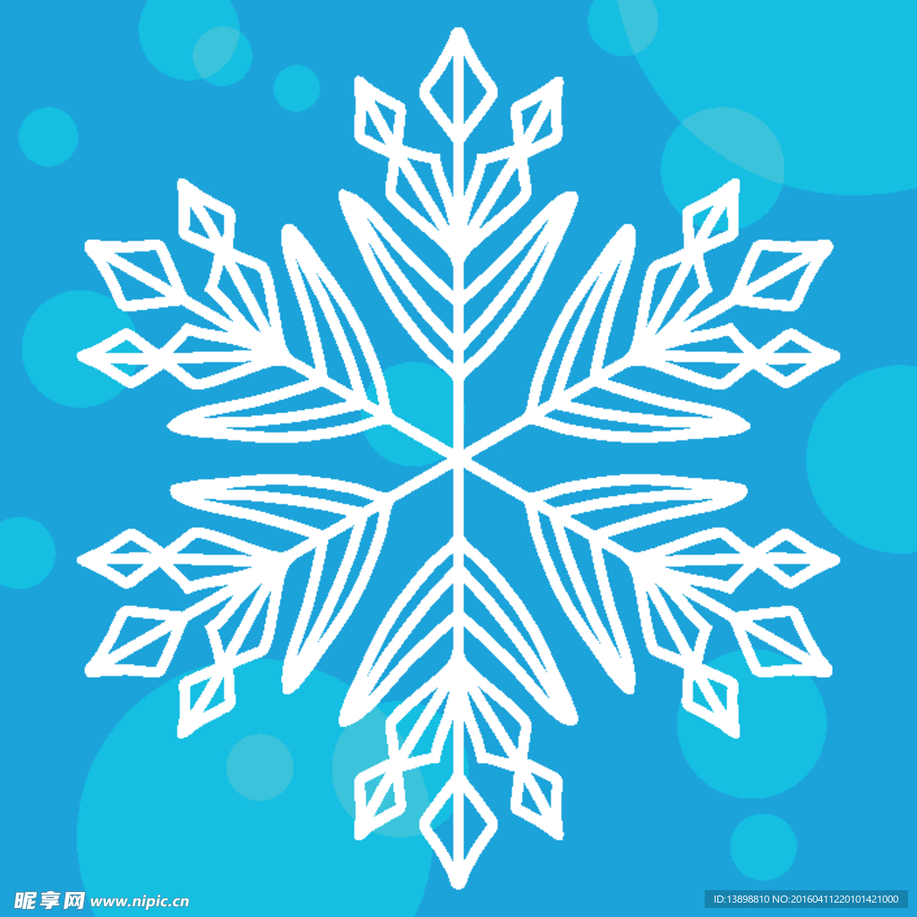 雪花背景