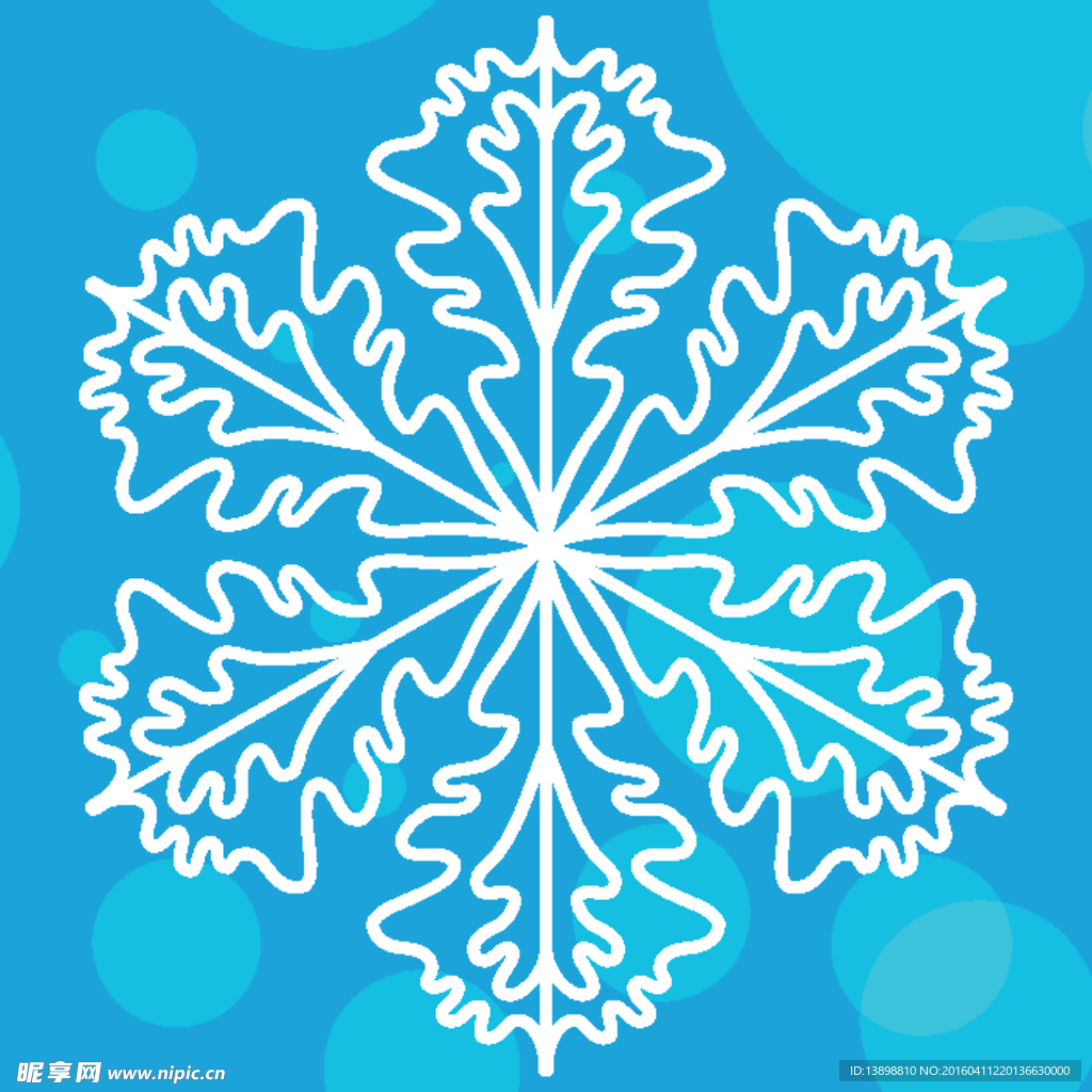 雪花背景