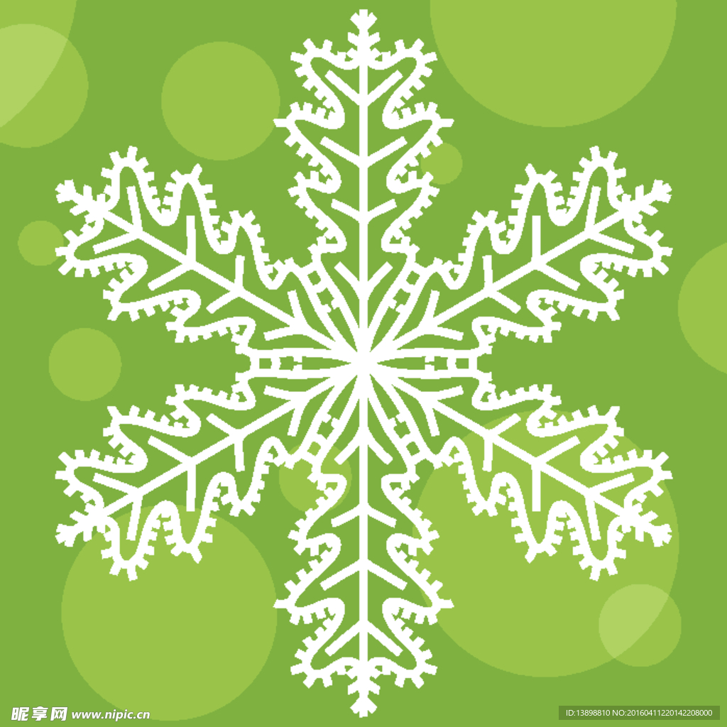 雪花背景