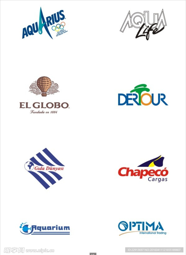 国外logo