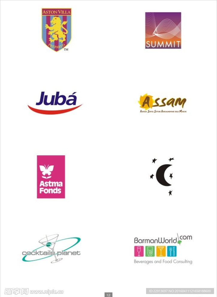 国外logo