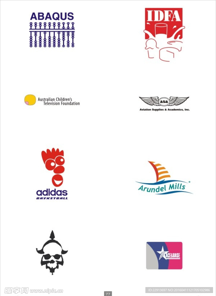 国外logo