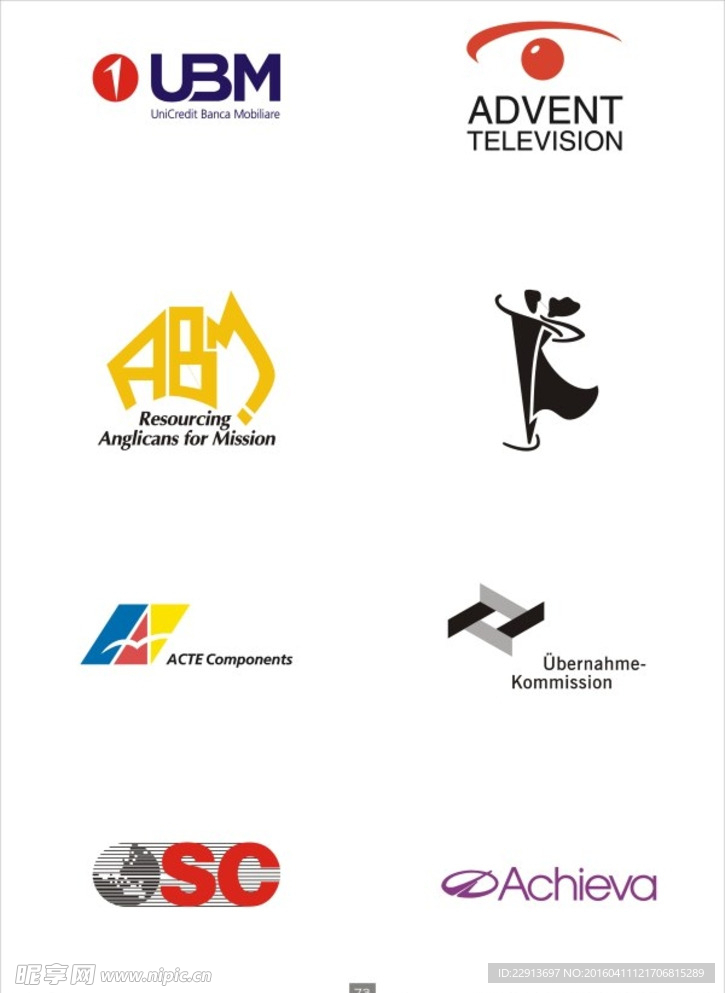 国外logo