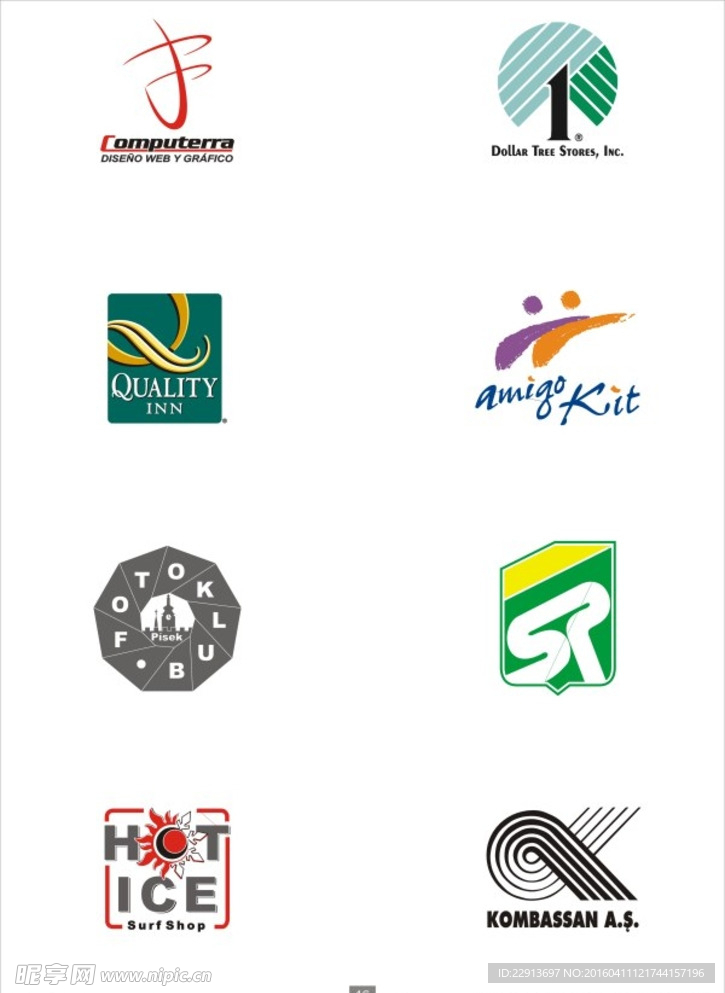 国外logo