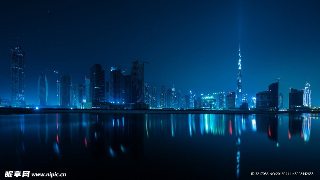 迪拜夜景