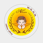 快乐天使LOGO