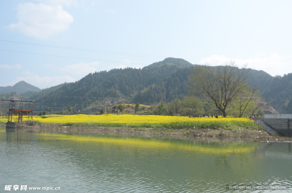 石潭村风光