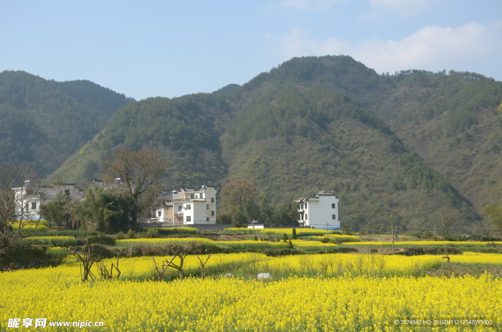 石潭村风光