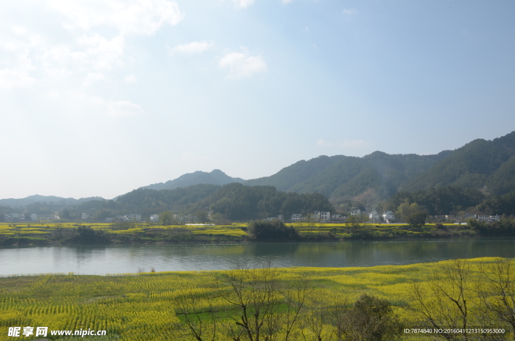 石潭村风光