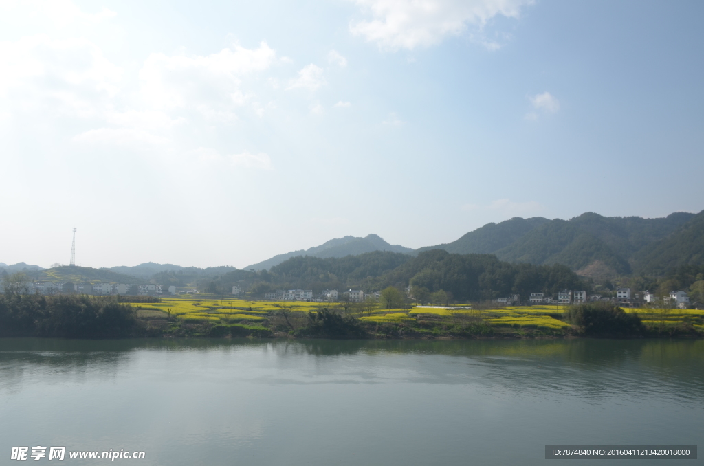 石潭村风光