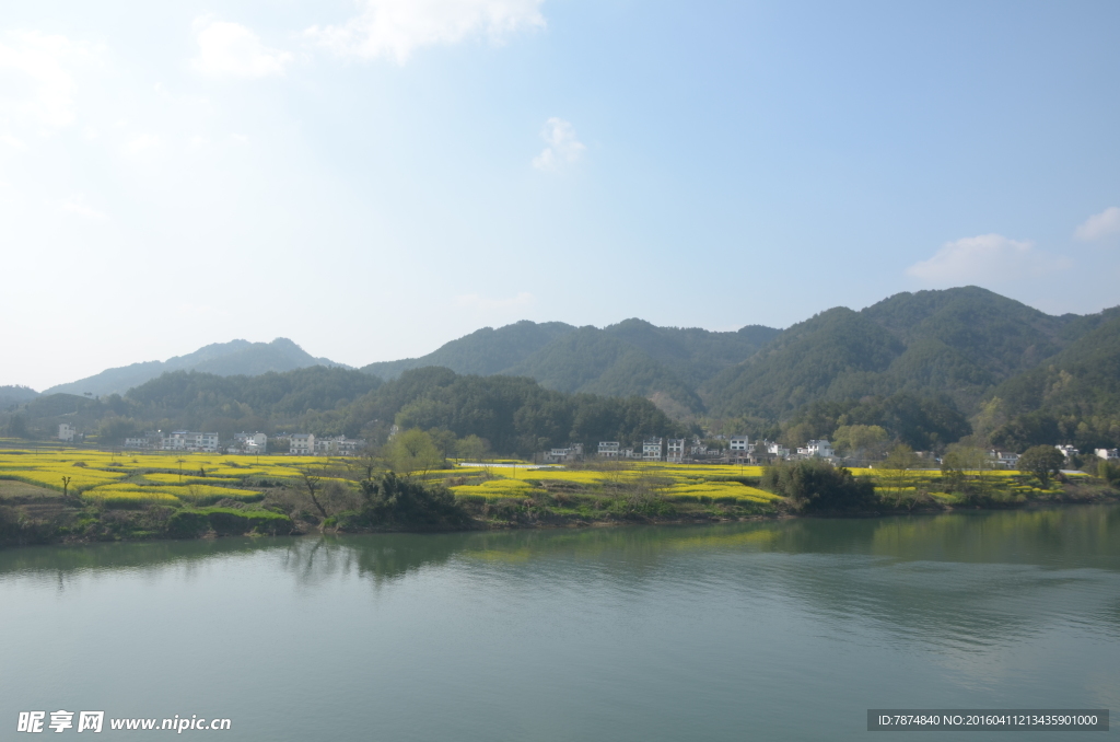 石潭村风光