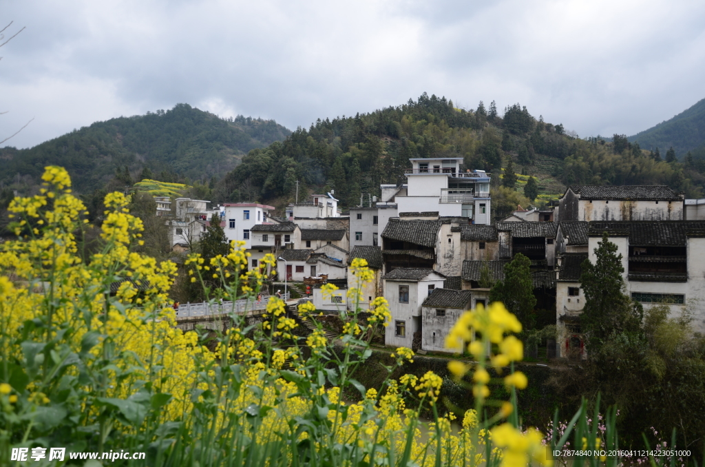 石潭村风光