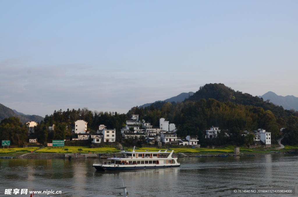 石潭村风光