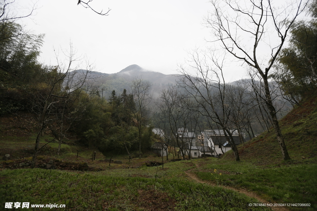 石潭村风光