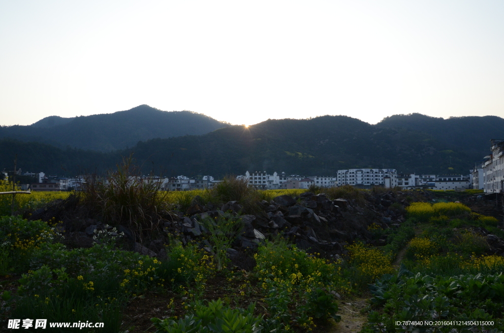 石潭村风光