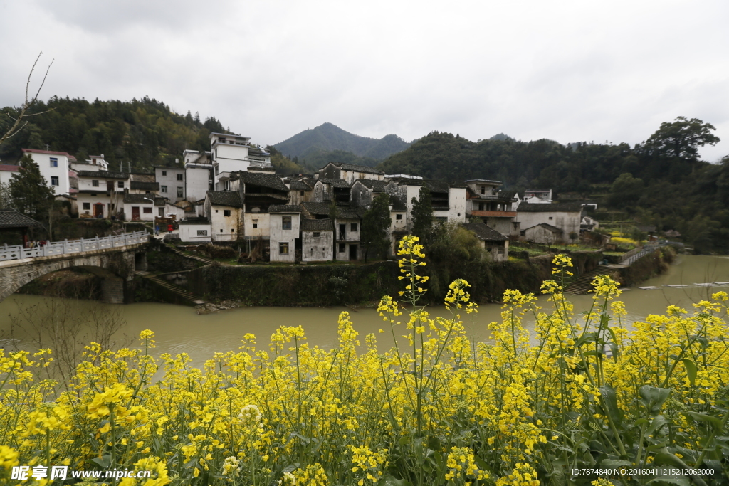 石潭村风光