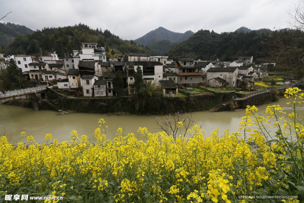 石潭村风光