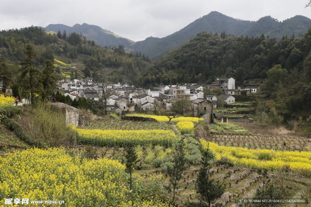 石潭村风光