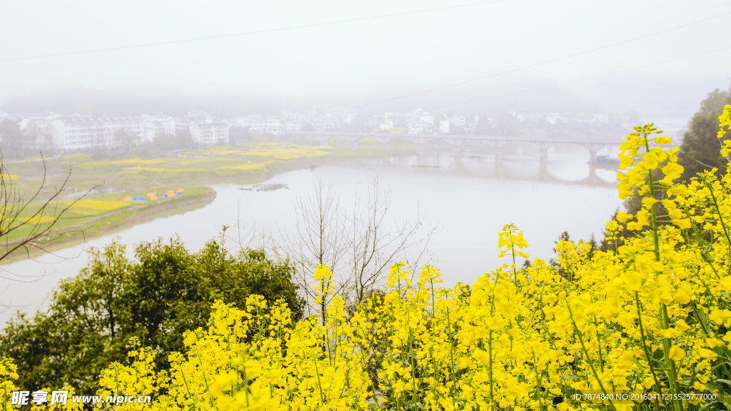 石潭村风光