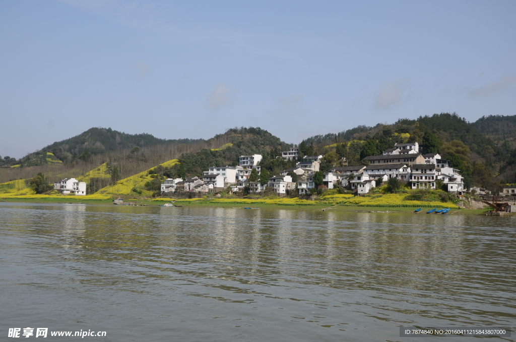 石潭村风光