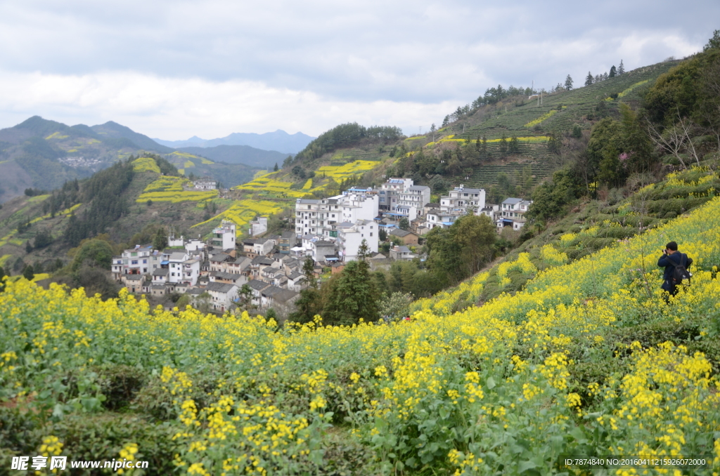 石潭村风光