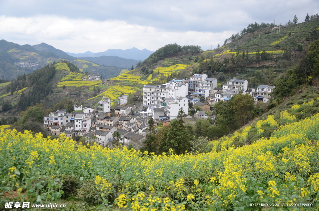 石潭村风光