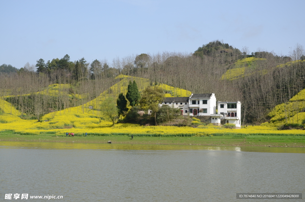 石潭村风光