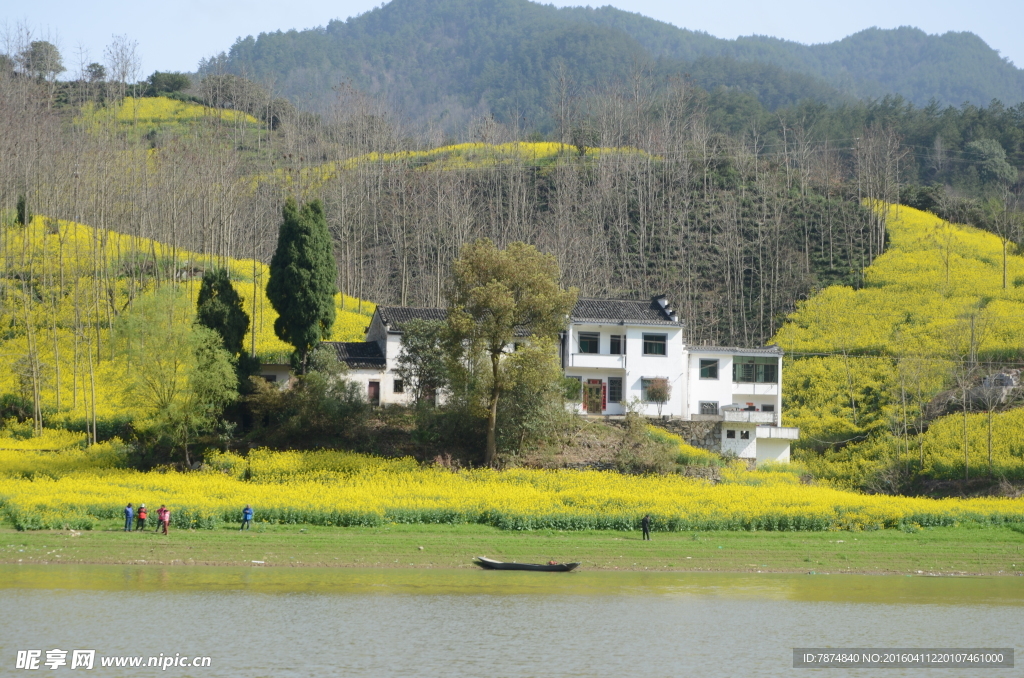 石潭村风光