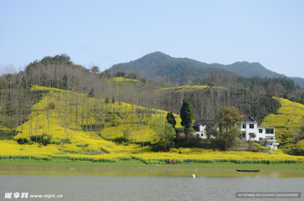 石潭村风光