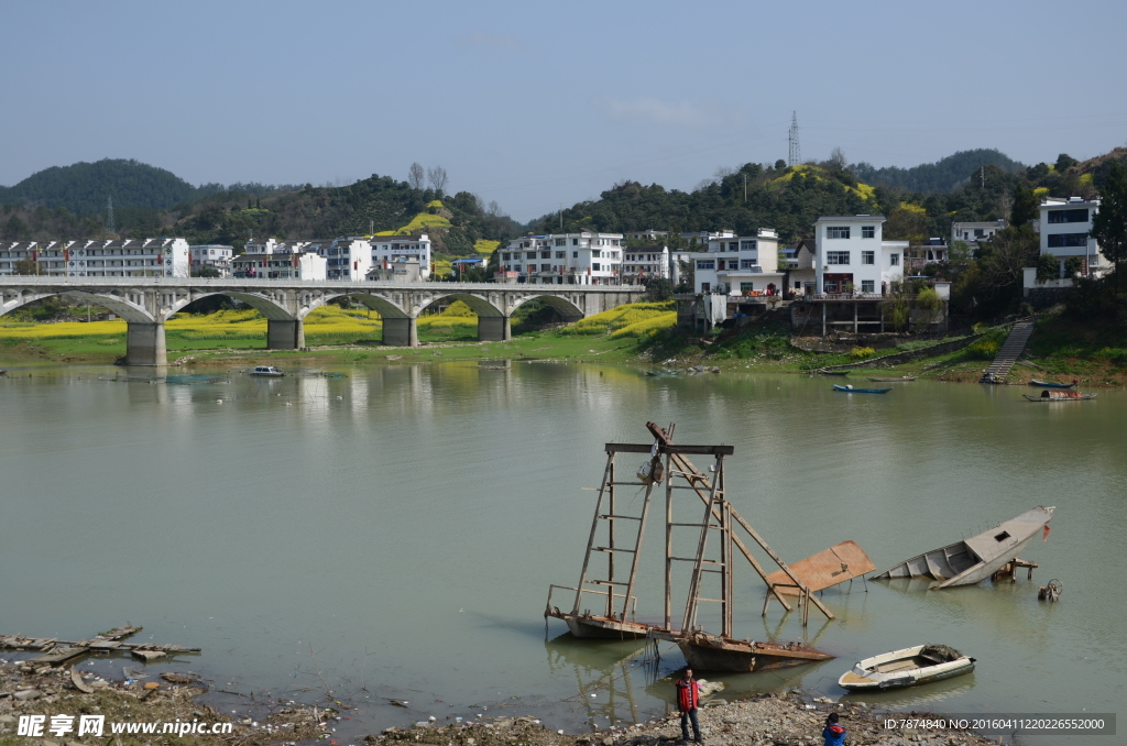 石潭村风光