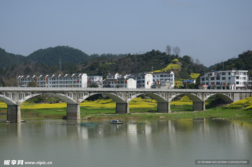 石潭村风光