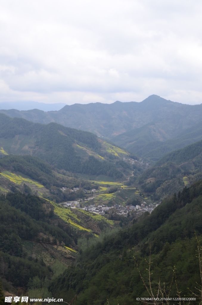 石潭村风光