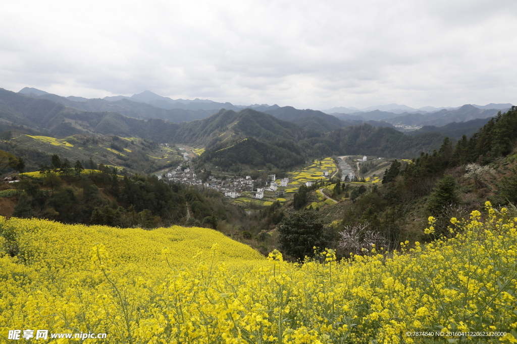 石潭村风光