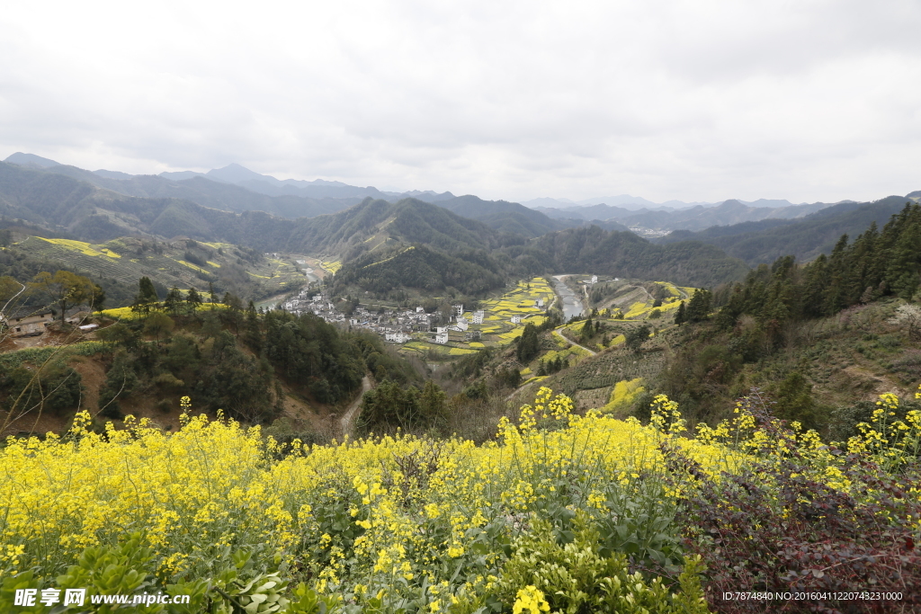 石潭村风光