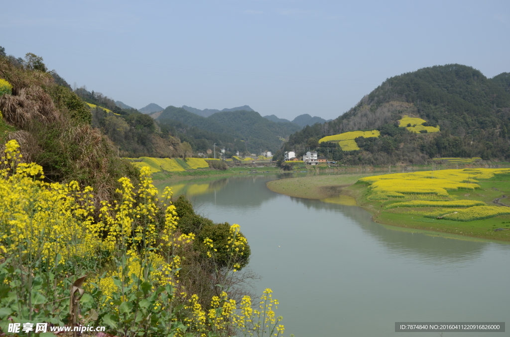 石潭村风光