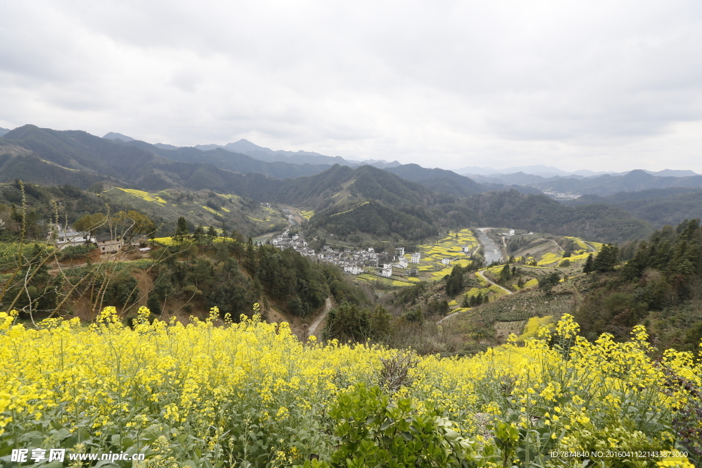 石潭村风光