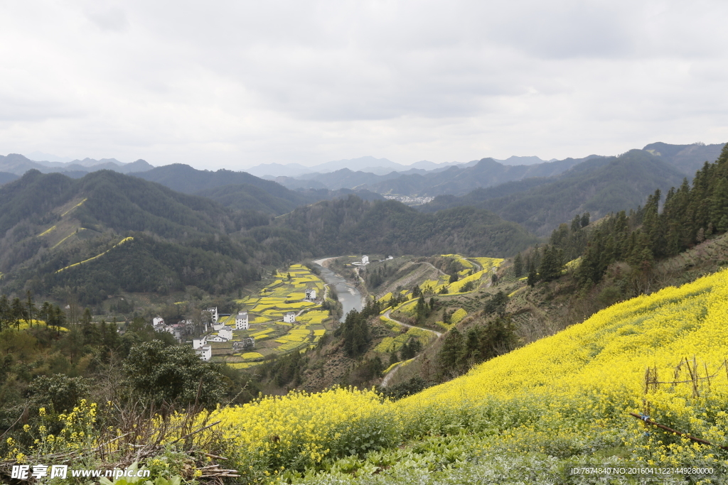 石潭村风光