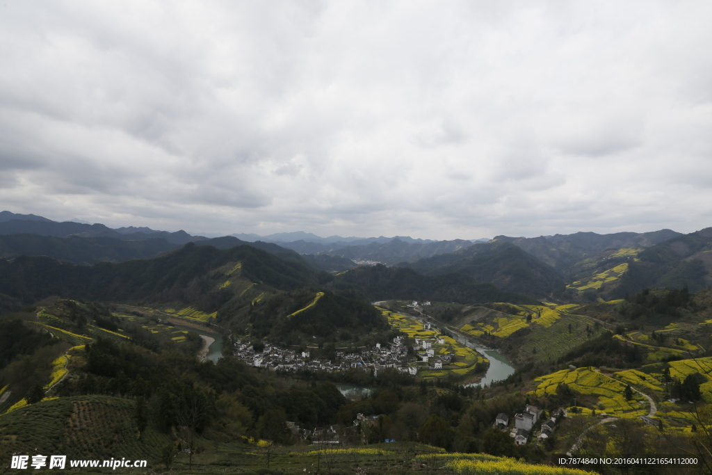 石潭村风光