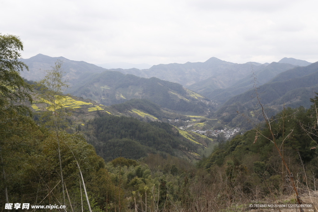 石潭村风光