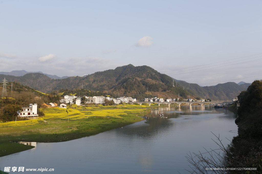 石潭村风光