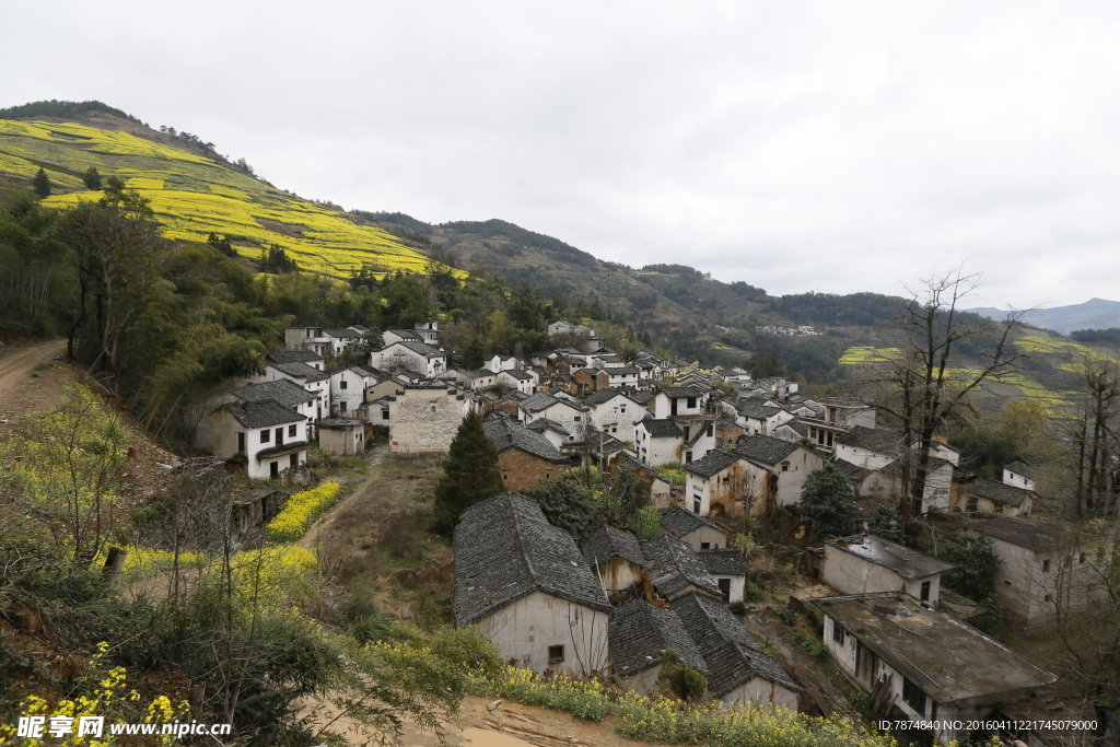 石潭村风光