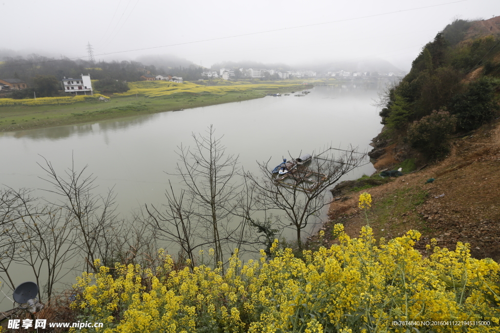 石潭村风光